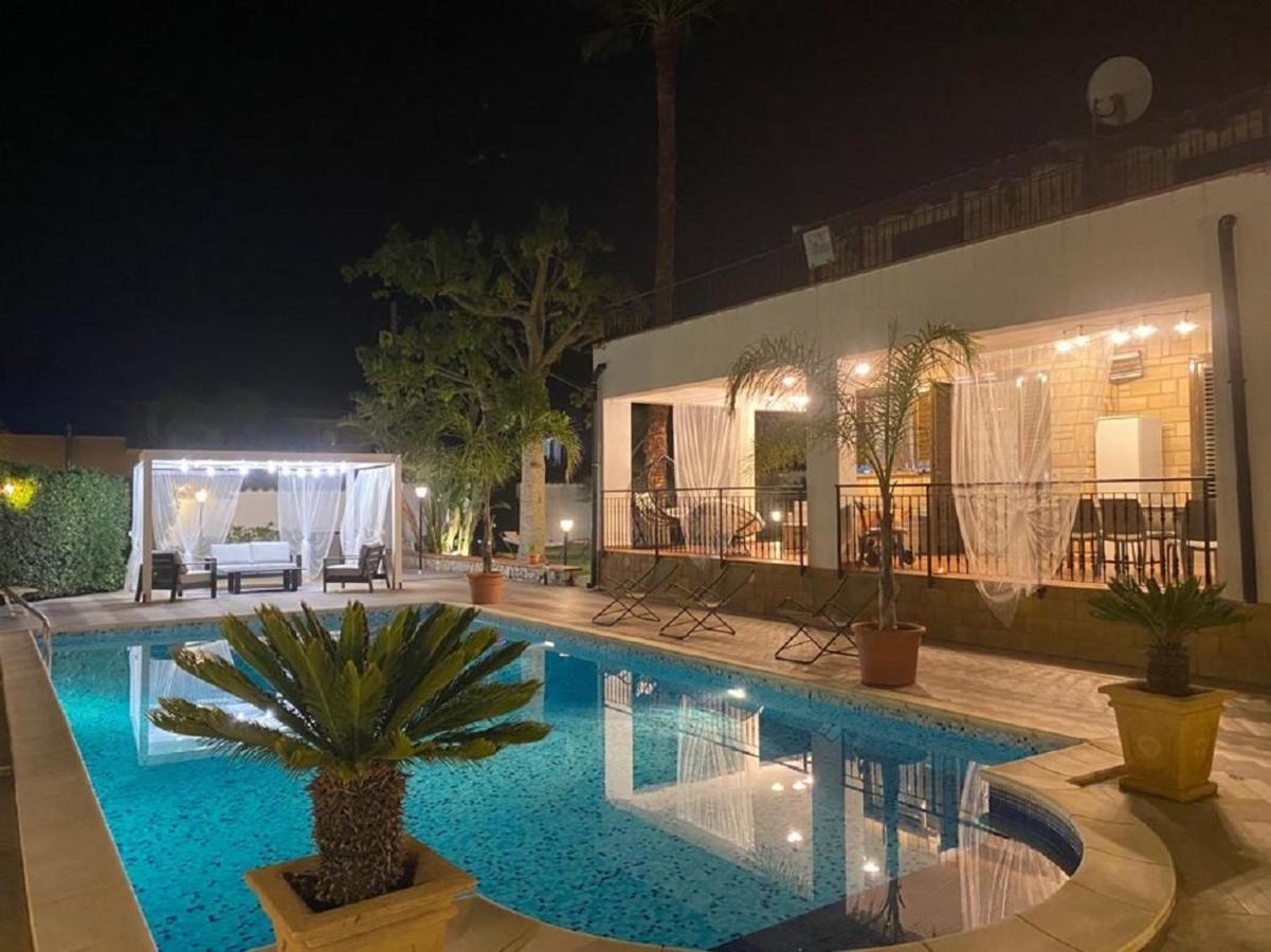 Villa Marianna Con Piscina Privata Ampi Spazi Esterni E Wifi Free Trabia Bagian luar foto