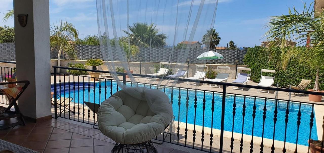 Villa Marianna Con Piscina Privata Ampi Spazi Esterni E Wifi Free Trabia Bagian luar foto
